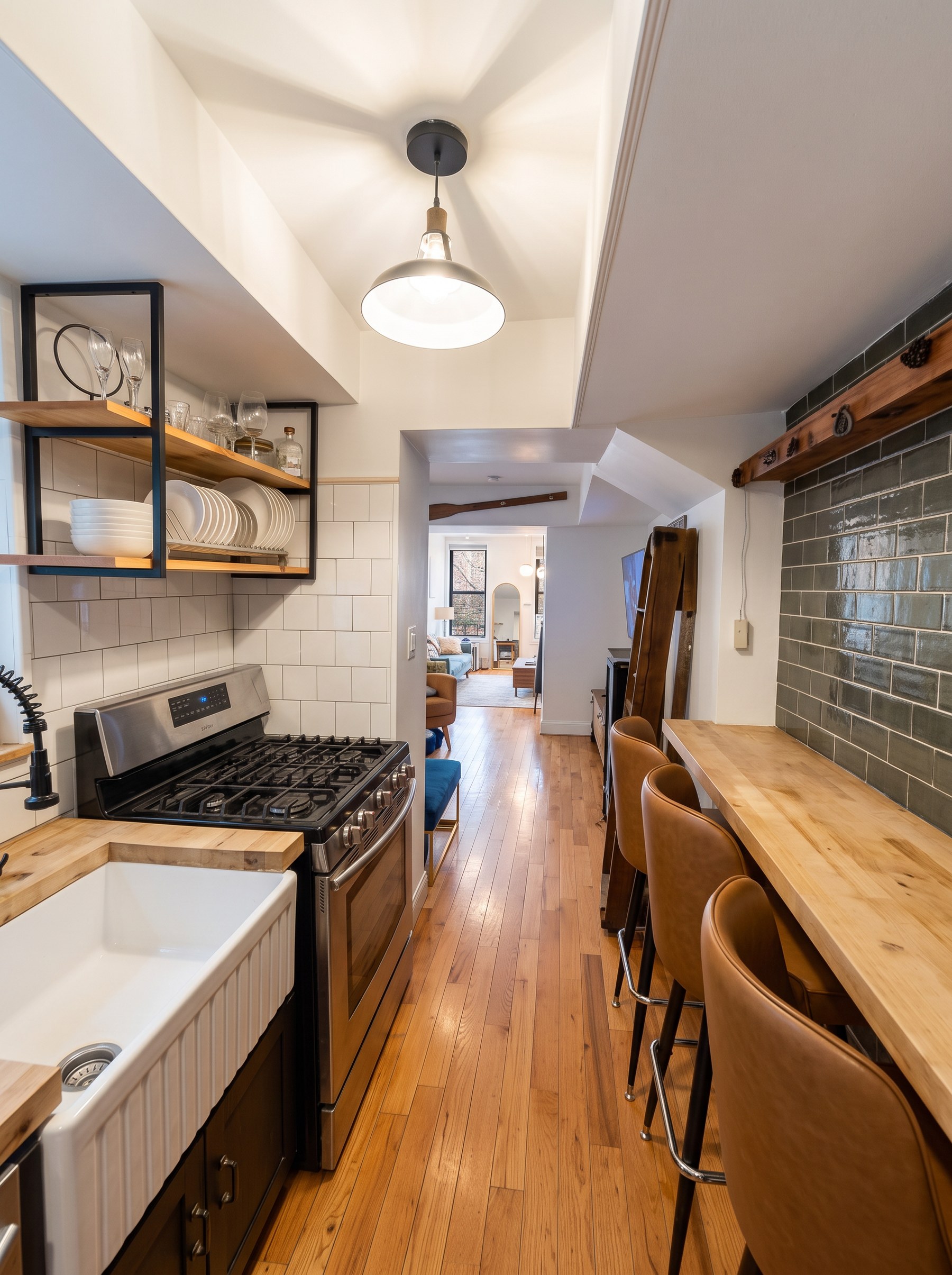 Kitchen to living