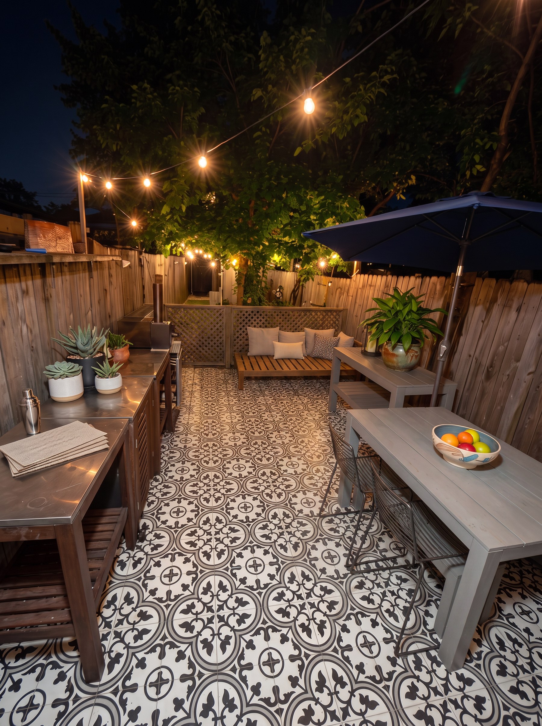 The patio tile