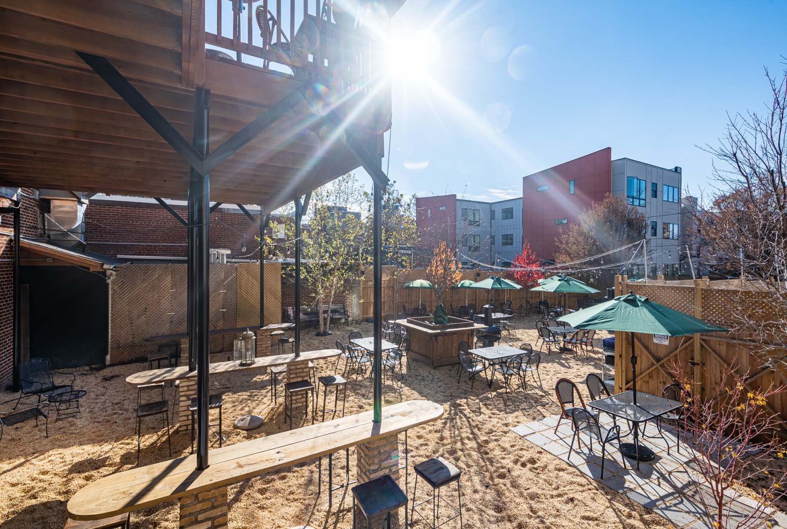 The real St. Vincent Wine garden on Georgia Avenue NW
